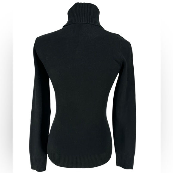 FRENCH CONNECTION / Black Turtleneck / Small - Picture 3 of 6